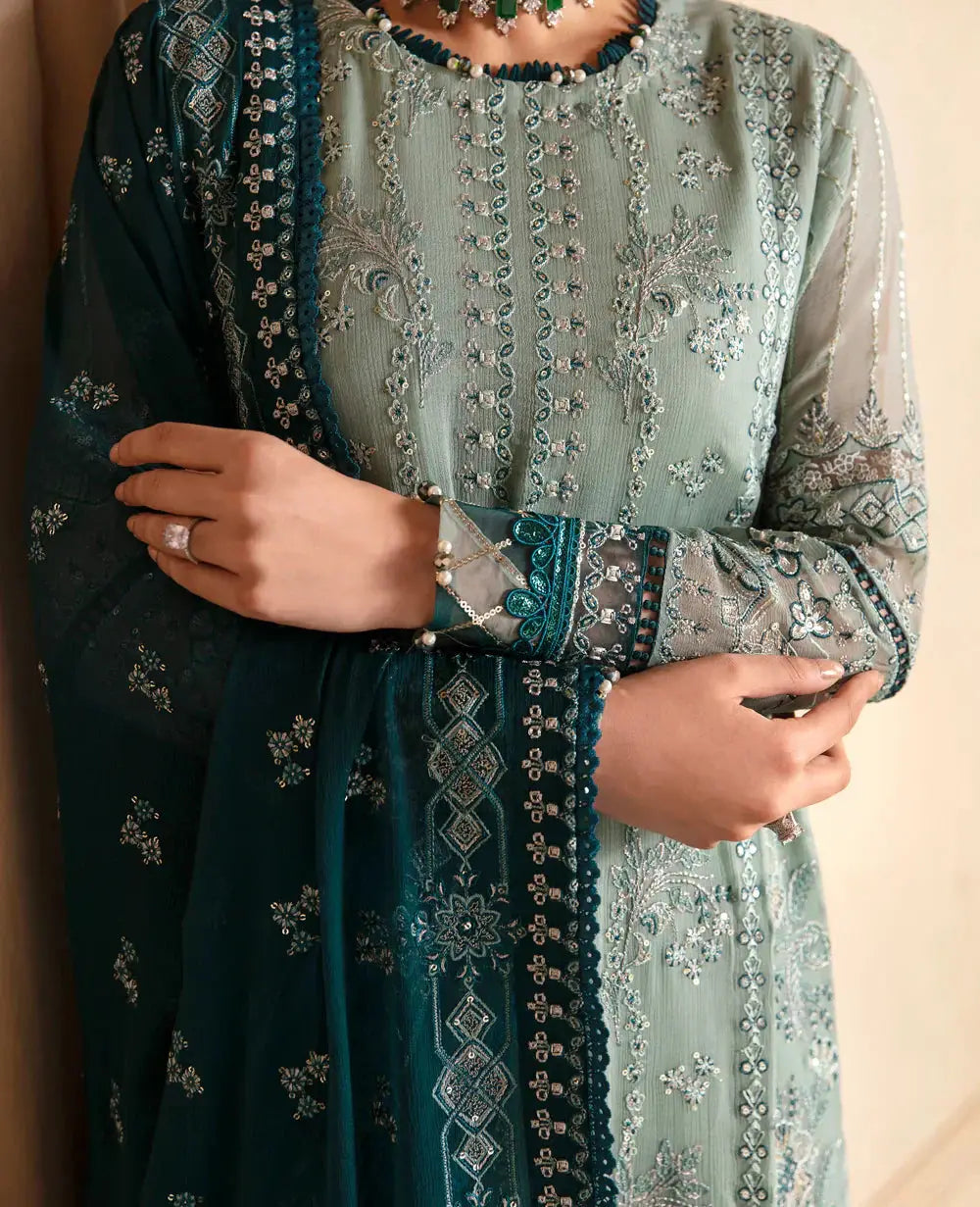 Xenia Formals | Yesfir 24 | Khira - Pakistani Designer Dress - by Xenia Formals | Type: Formal - 100% Original at Saira Sultan