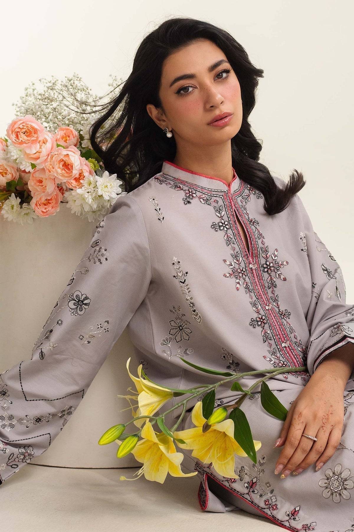 Zara Shahjahan | Coco Lawn Vol 2 | ZAIRA-9B - Pakistani Designer Dress - by Zara Shahjahan | Type: Luxury - 100% Original at Saira Sultan