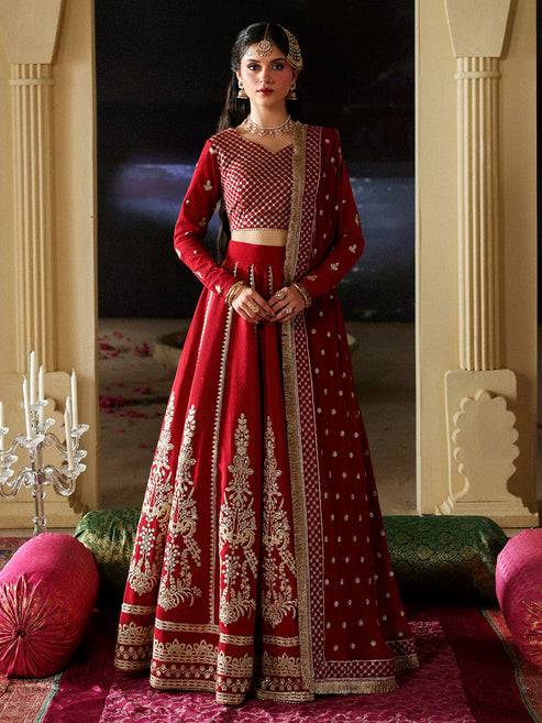 Mahnur | Pakeeza Luxury Formals | Zarmisha | PK - 02 - Pakistani Designer Dress - by Mahnur - Type : Ladies Clothes - 100% Original at Saira Sultan