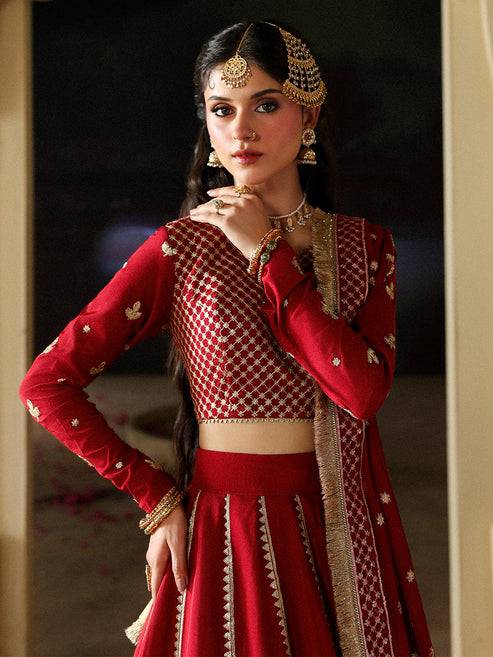 Mahnur | Pakeeza Luxury Formals | Zarmisha | PK - 02 - Pakistani Designer Dress - by Mahnur - Type : Ladies Clothes - 100% Original at Saira Sultan