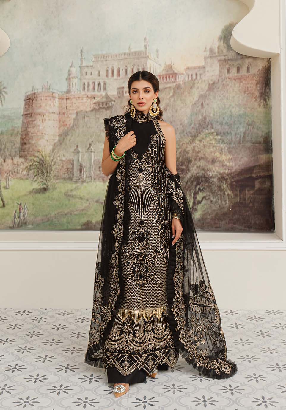 Zarqash | Rubaai Wedding Festive 23 | Lila - Pakistani Designer Dress - by Zarqash | Type: Bridal - 100% Original at Saira Sultan