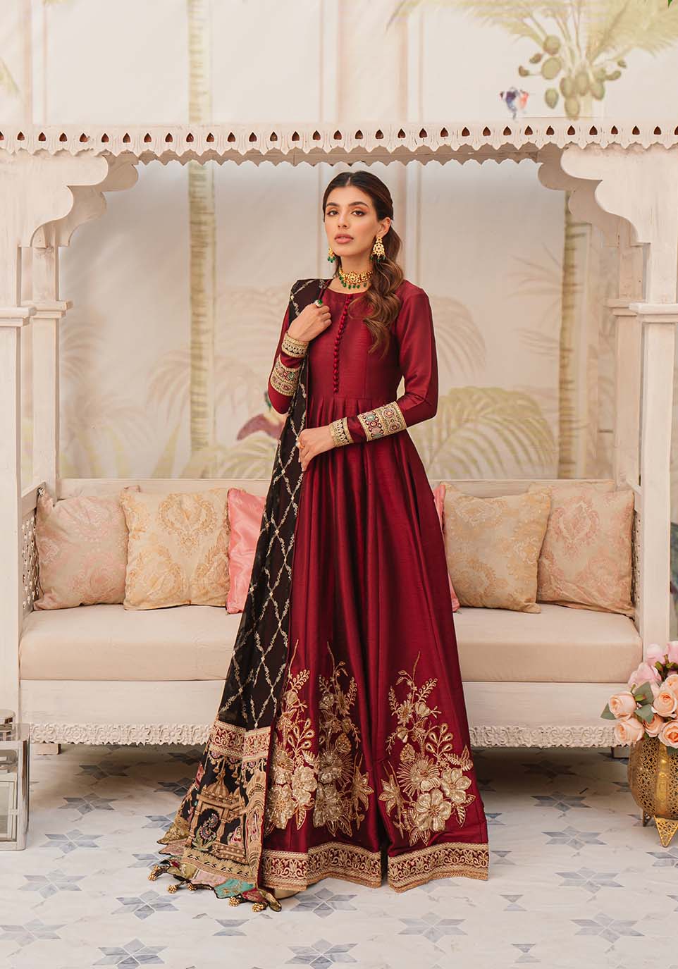 Zarqash | Rubaai Wedding Festive 23 | Zane - Pakistani Designer Dress - by Zarqash | Type: Formal - 100% Original at Saira Sultan