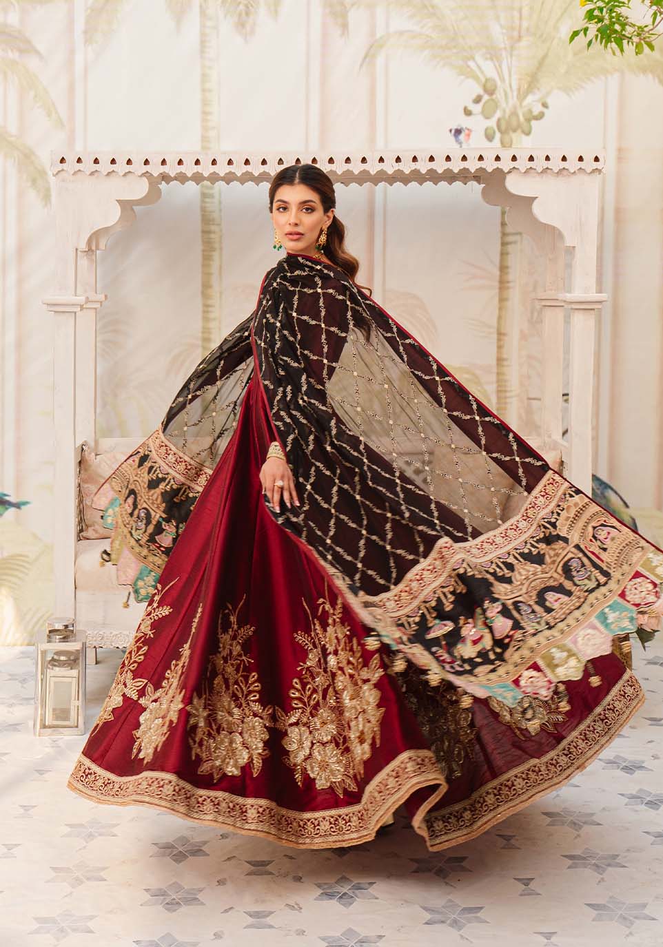 Zarqash | Rubaai Wedding Festive 23 | Zane - Pakistani Designer Dress - by Zarqash | Type: Formal - 100% Original at Saira Sultan