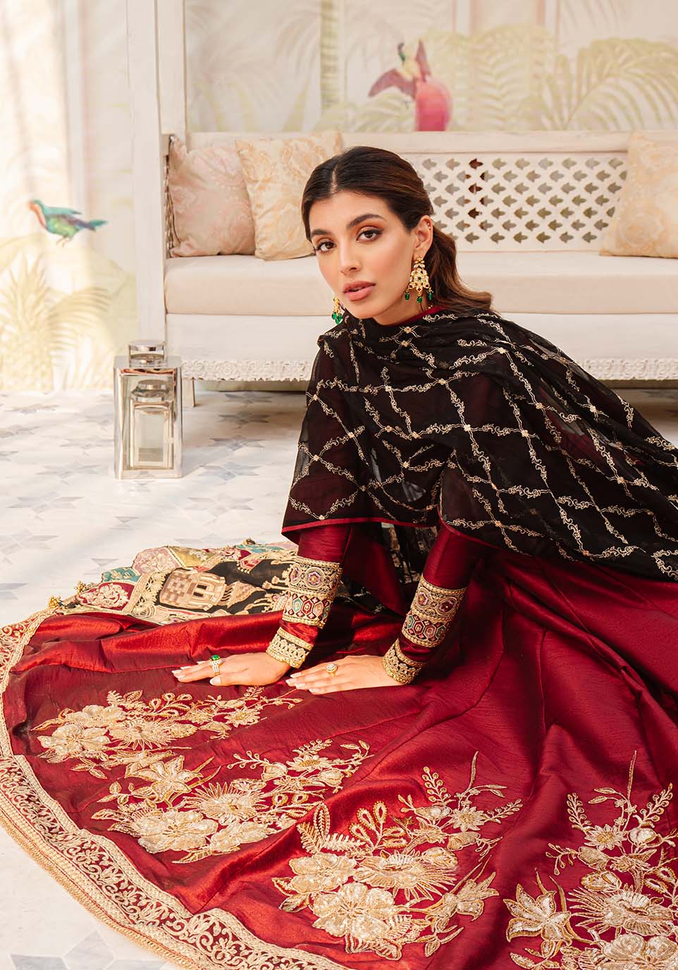 Zarqash | Rubaai Wedding Festive 23 | Zane - Pakistani Designer Dress - by Zarqash | Type: Formal - 100% Original at Saira Sultan