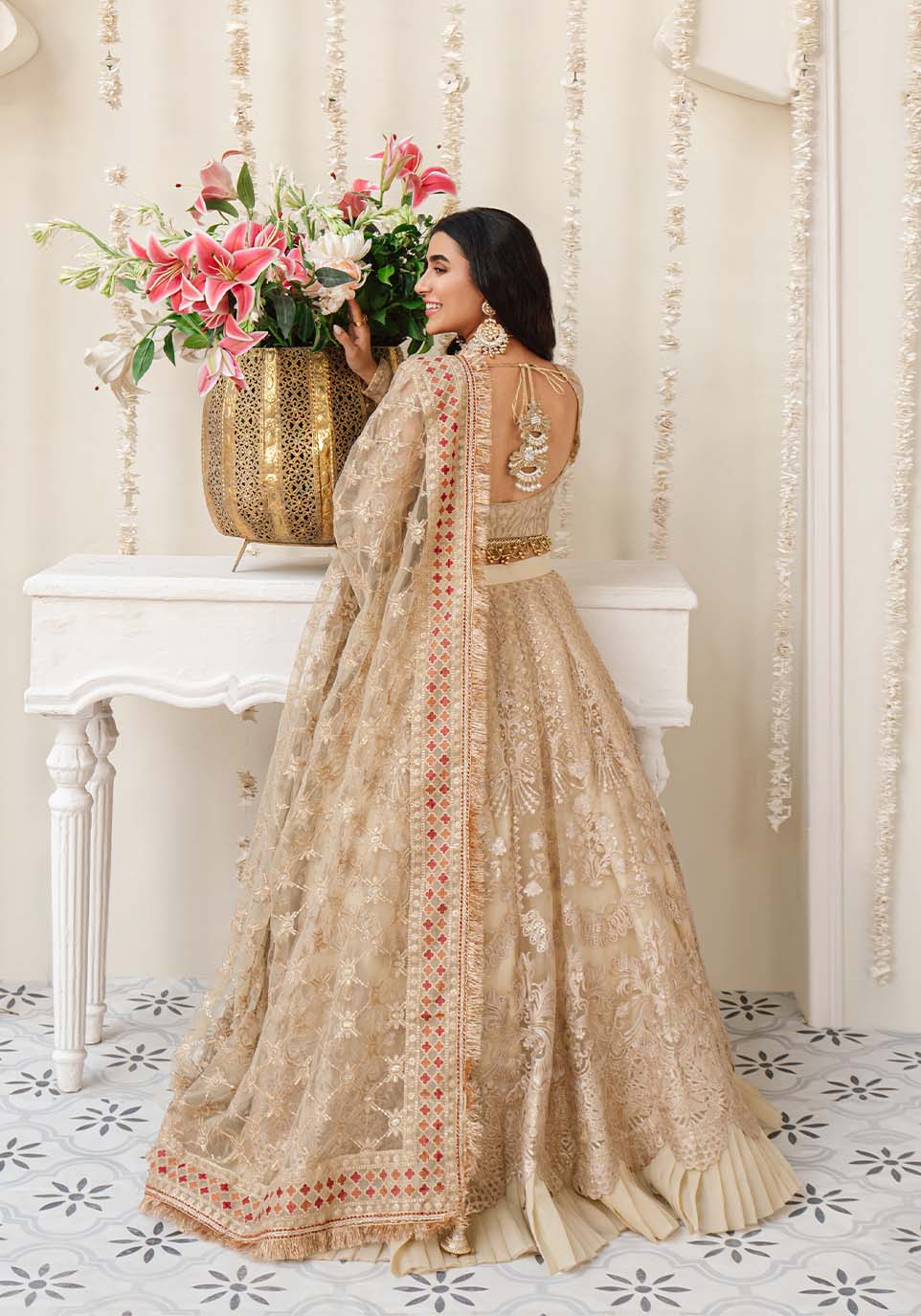 Zarqash | Rubaai Wedding Festive 23 | Deya - Pakistani Designer Dress - by Zarqash | Type: Bridal - 100% Original at Saira Sultan