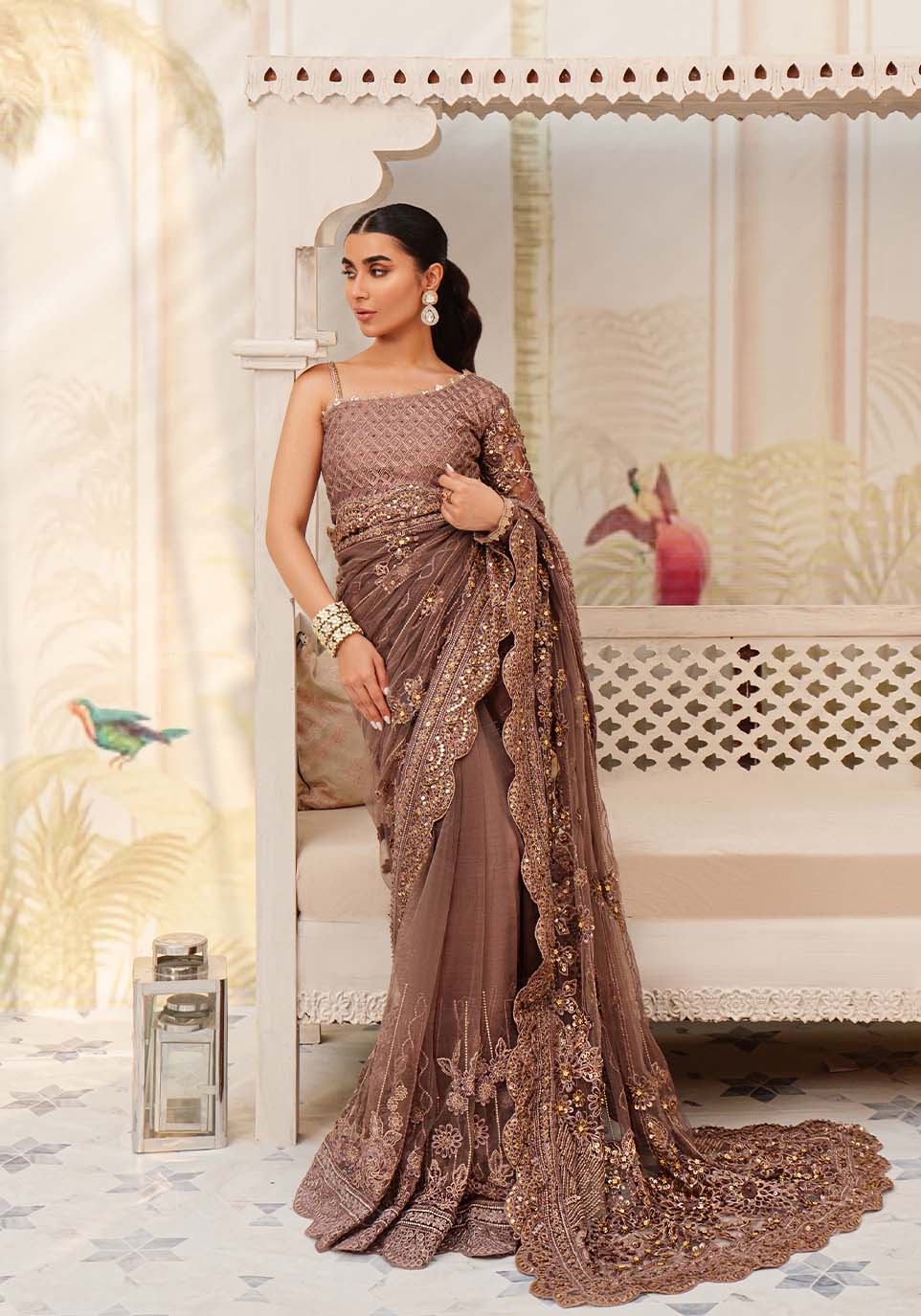 Zarqash | Rubaai Wedding Festive 23 | Nora - Pakistani Designer Dress - by Zarqash | Type: Formal - 100% Original at Saira Sultan