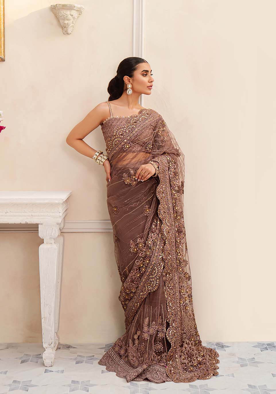 Zarqash | Rubaai Wedding Festive 23 | Nora - Pakistani Designer Dress - by Zarqash | Type: Formal - 100% Original at Saira Sultan