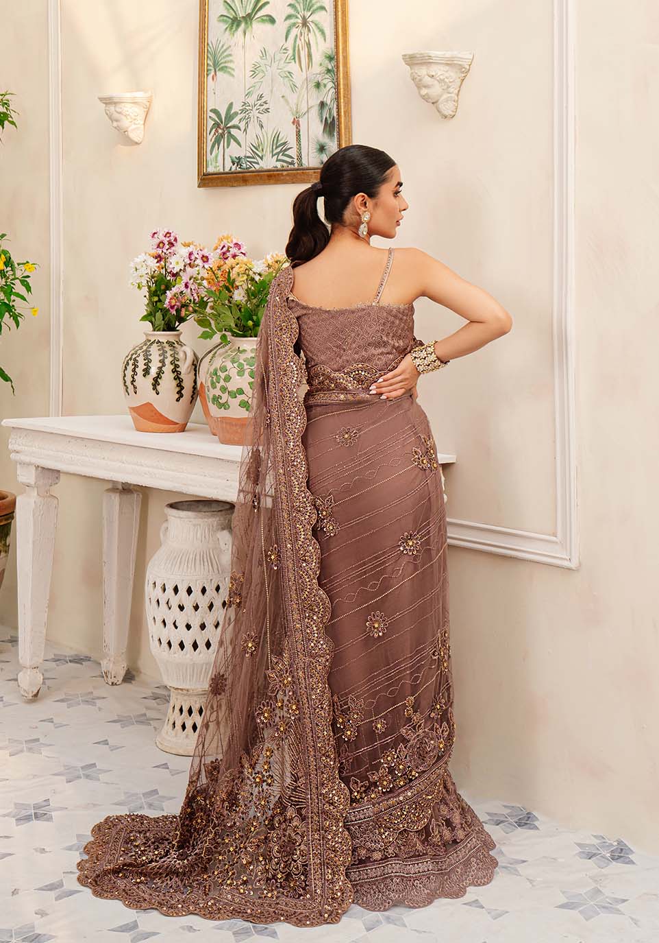 Zarqash | Rubaai Wedding Festive 23 | Nora - Pakistani Designer Dress - by Zarqash | Type: Formal - 100% Original at Saira Sultan