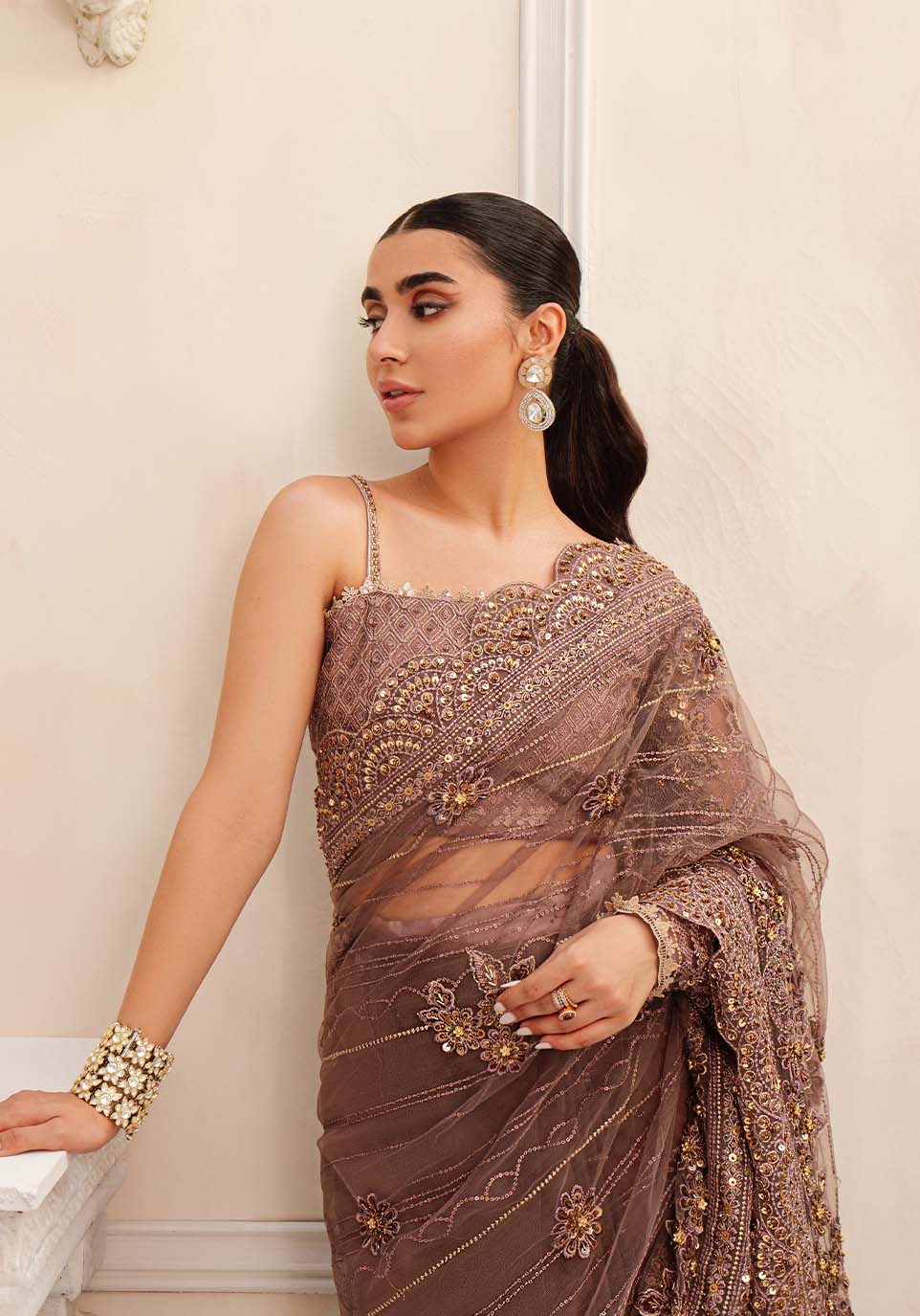 Zarqash | Rubaai Wedding Festive 23 | Nora - Pakistani Designer Dress - by Zarqash | Type: Formal - 100% Original at Saira Sultan