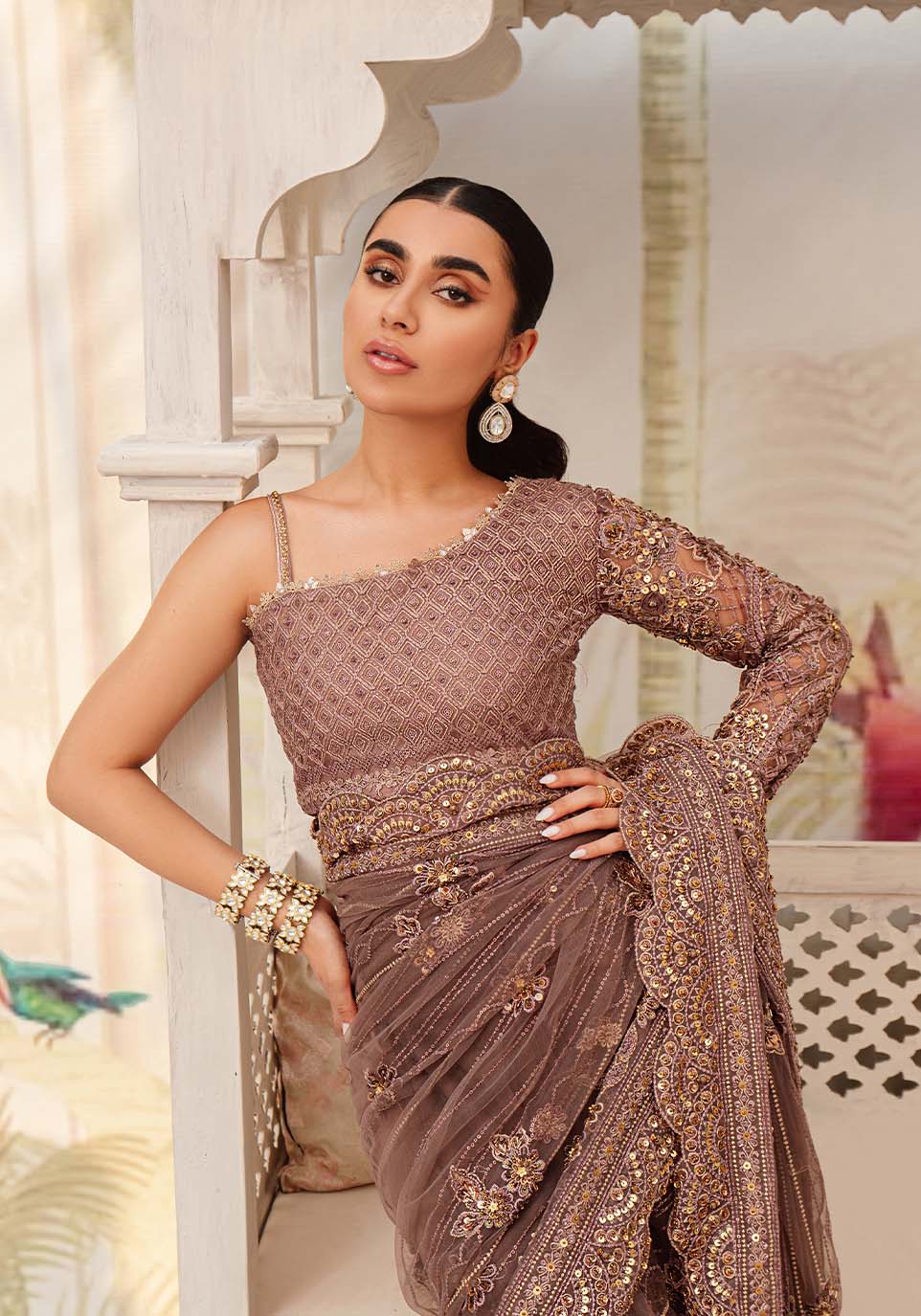 Zarqash | Rubaai Wedding Festive 23 | Nora - Pakistani Designer Dress - by Zarqash | Type: Formal - 100% Original at Saira Sultan