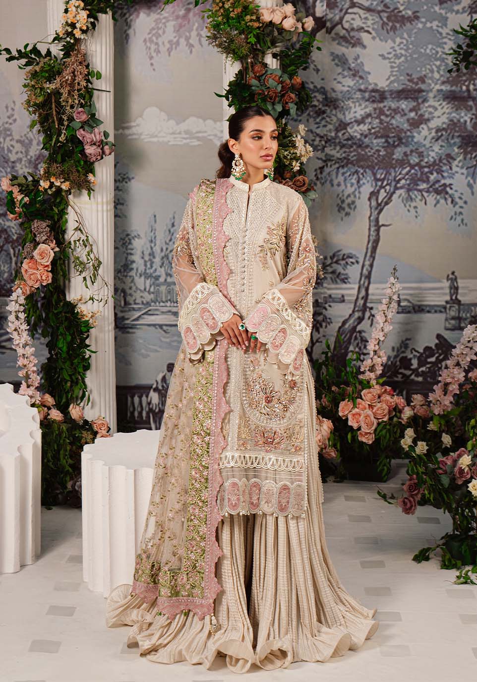 Zarqash | Rubaai Wedding Festive 23 | Yara - Pakistani Designer Dress - by Zarqash | Type: Formal - 100% Original at Saira Sultan