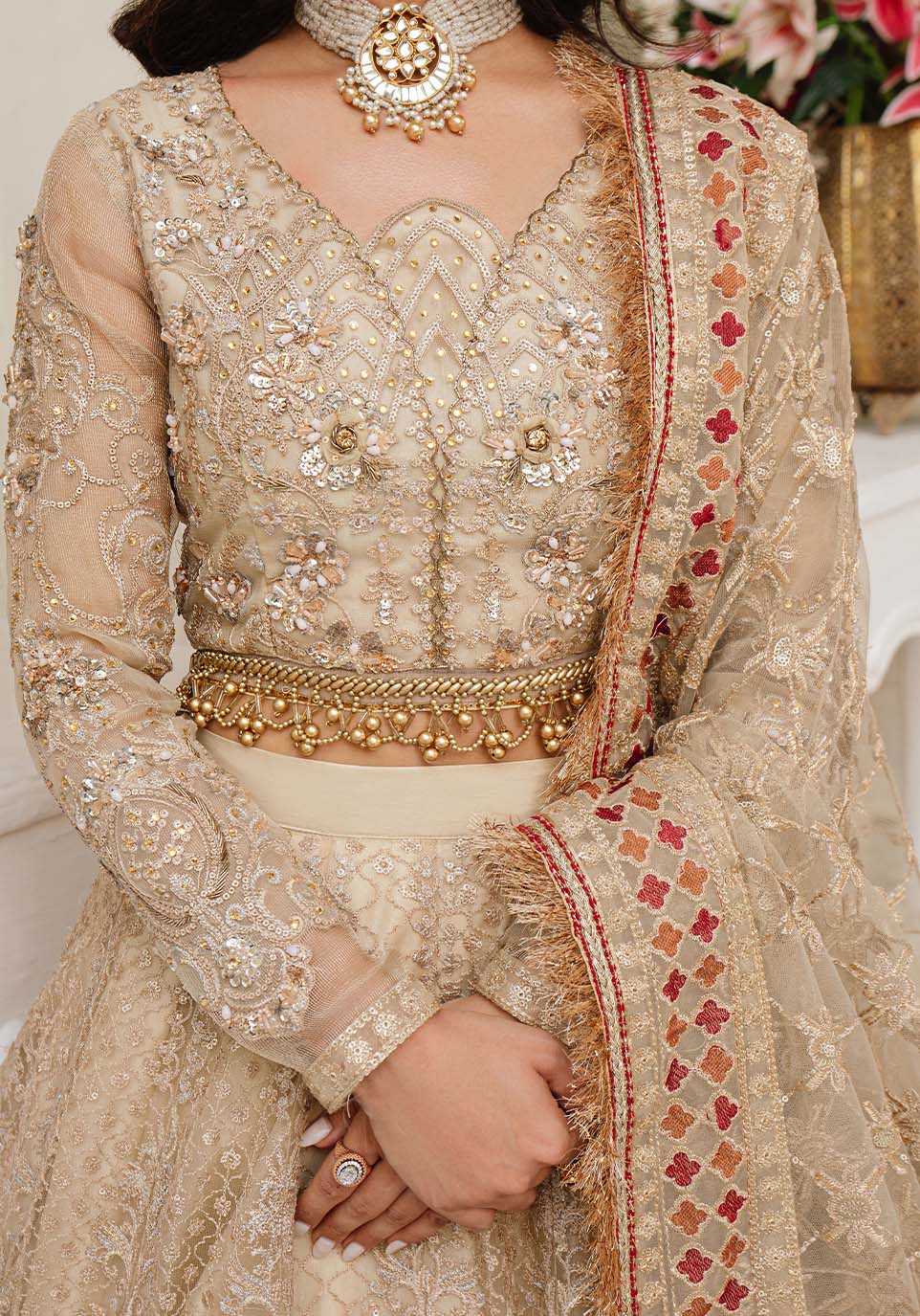 Zarqash | Rubaai Wedding Festive 23 | Deya - Pakistani Designer Dress - by Zarqash | Type: Bridal - 100% Original at Saira Sultan