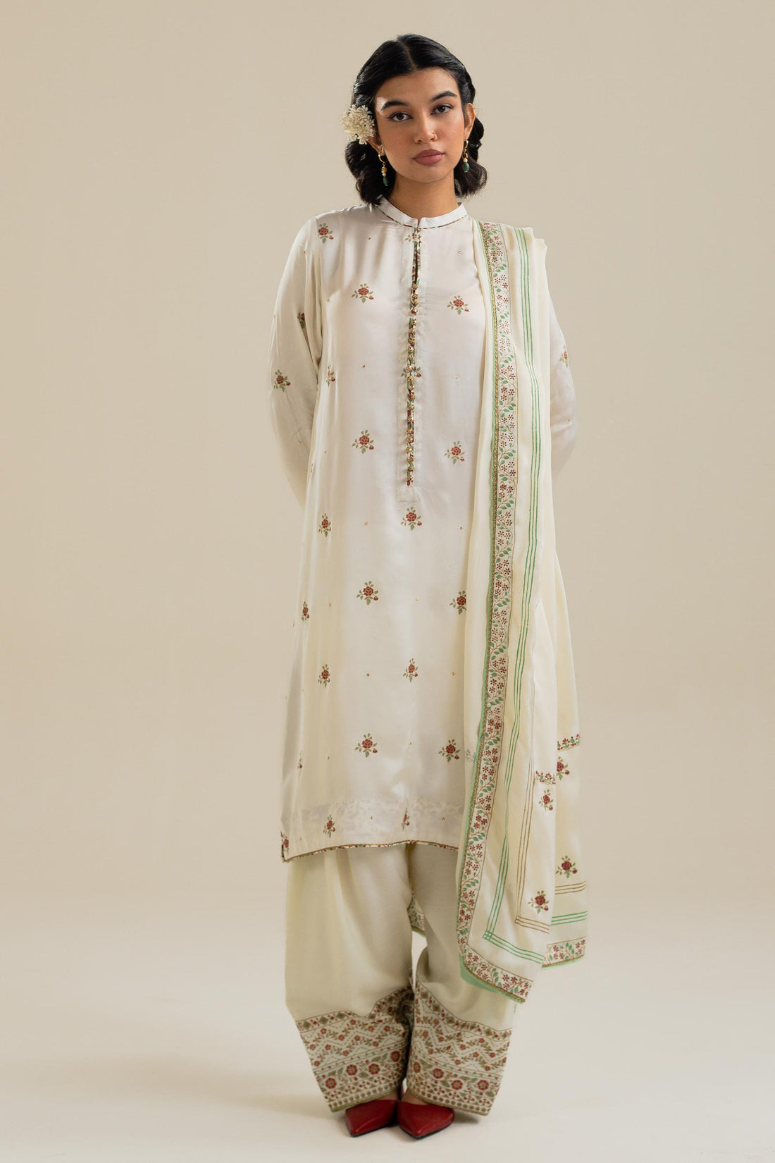 Zara Shahjahan | Handcrafted Suits | ZHC-041 - Pakistani Designer Dress - by Zara Shahjahan | Type: Luxury - 100% Original at Saira Sultan