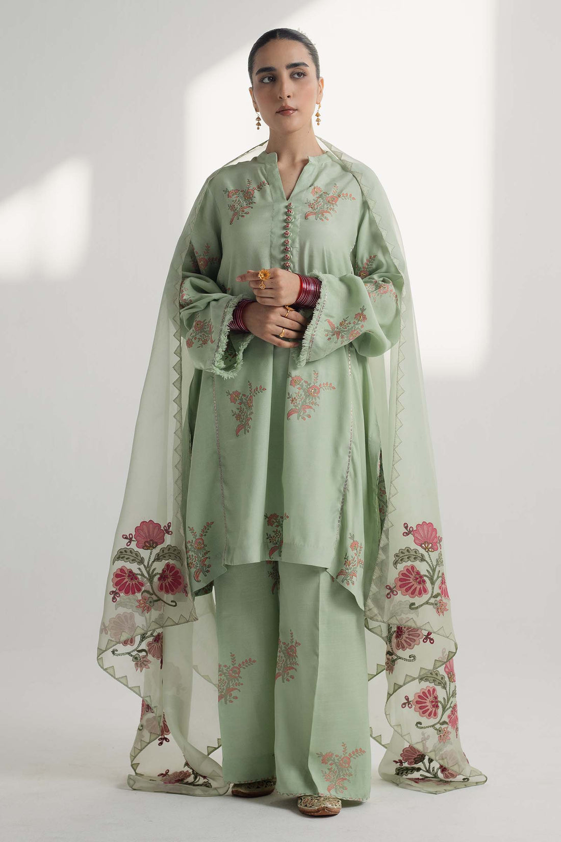 Zara Shahjahan | Handcrafted Suits | ZHC-047 - Pakistani Designer Dress - by Zara Shahjahan | Type: Luxury - 100% Original at Saira Sultan