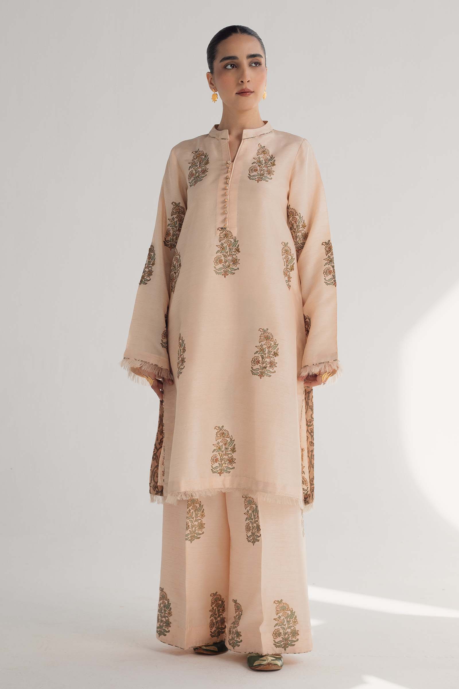 Zara Shahjahan | Handcrafted Suits | ZHC-049 - Pakistani Designer Dress - by Zara Shahjahan | Type: Luxury - 100% Original at Saira Sultan