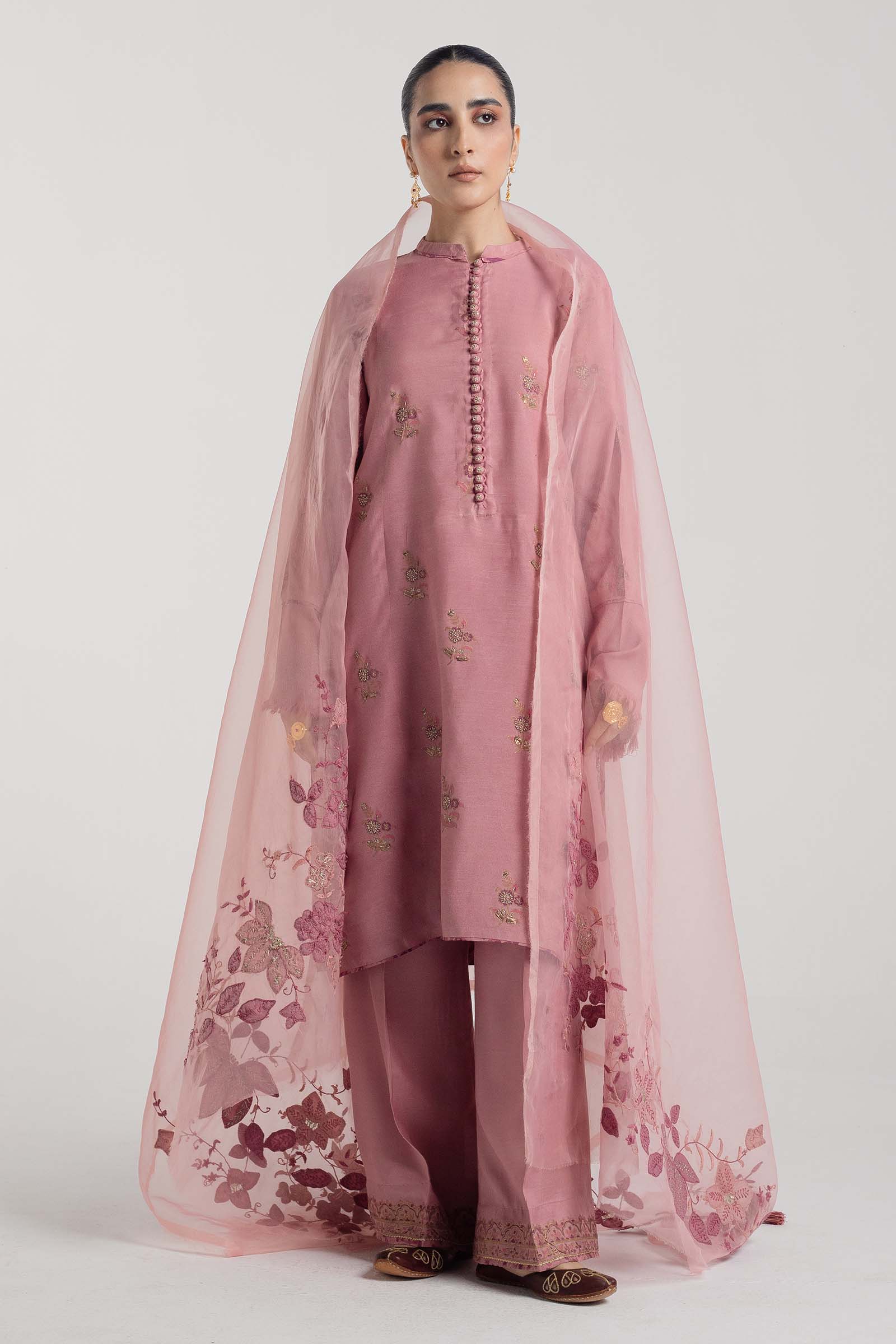 Zara Shahjahan | Handcrafted Suits | ZHC-050 - Pakistani Designer Dress - by Zara Shahjahan | Type: Luxury - 100% Original at Saira Sultan