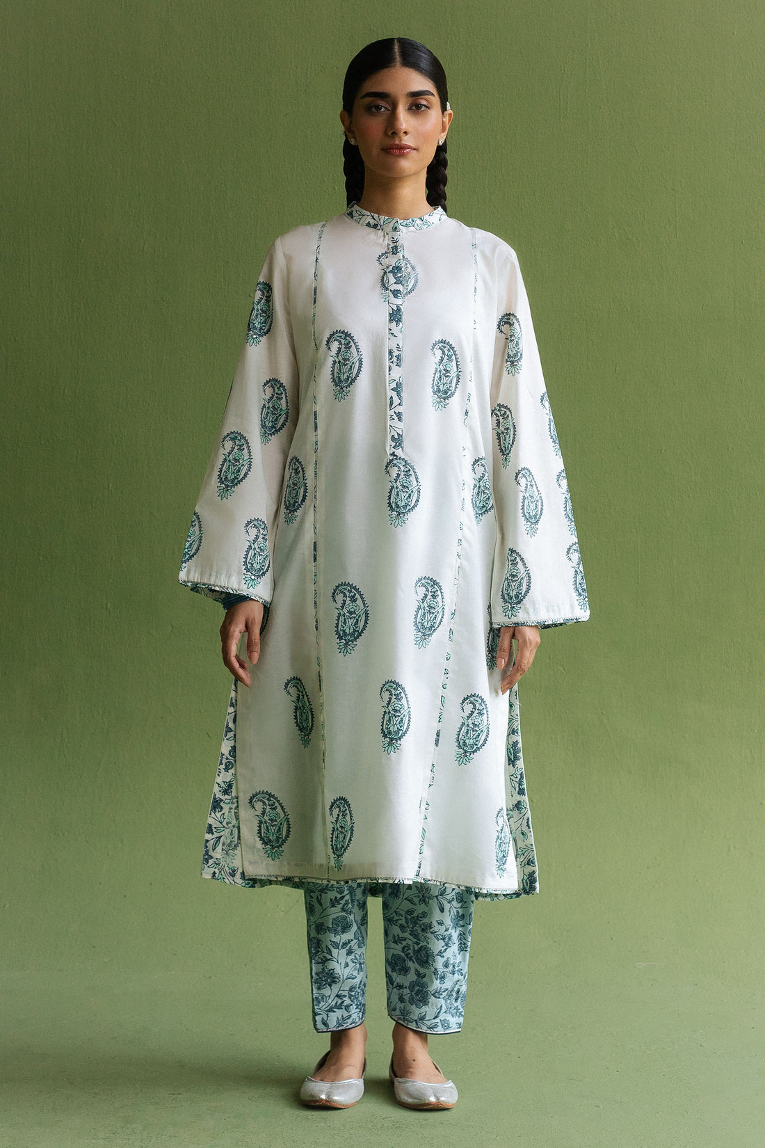 Zara Shahjahan | Handcrafted Suits | ZHC-054 - Pakistani Designer Dress - by Zara Shahjahan | Type: Luxury - 100% Original at Saira Sultan