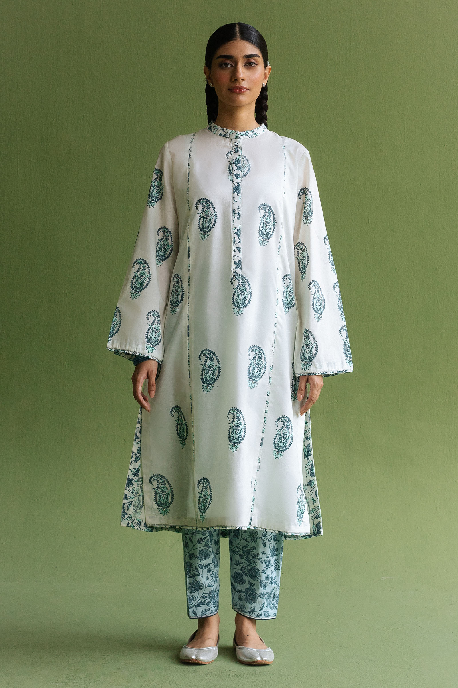 Zara Shahjahan | Handcrafted Suits | ZHC-054 - Pakistani Designer Dress - by Zara Shahjahan | Type: Luxury - 100% Original at Saira Sultan