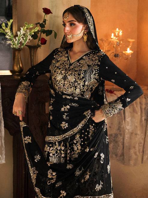 Mahnur | Pakeeza Luxury Formals | Zinia | PK - 08 - Pakistani Designer Dress - by Mahnur - Type : Ladies Clothes - 100% Original at Saira Sultan