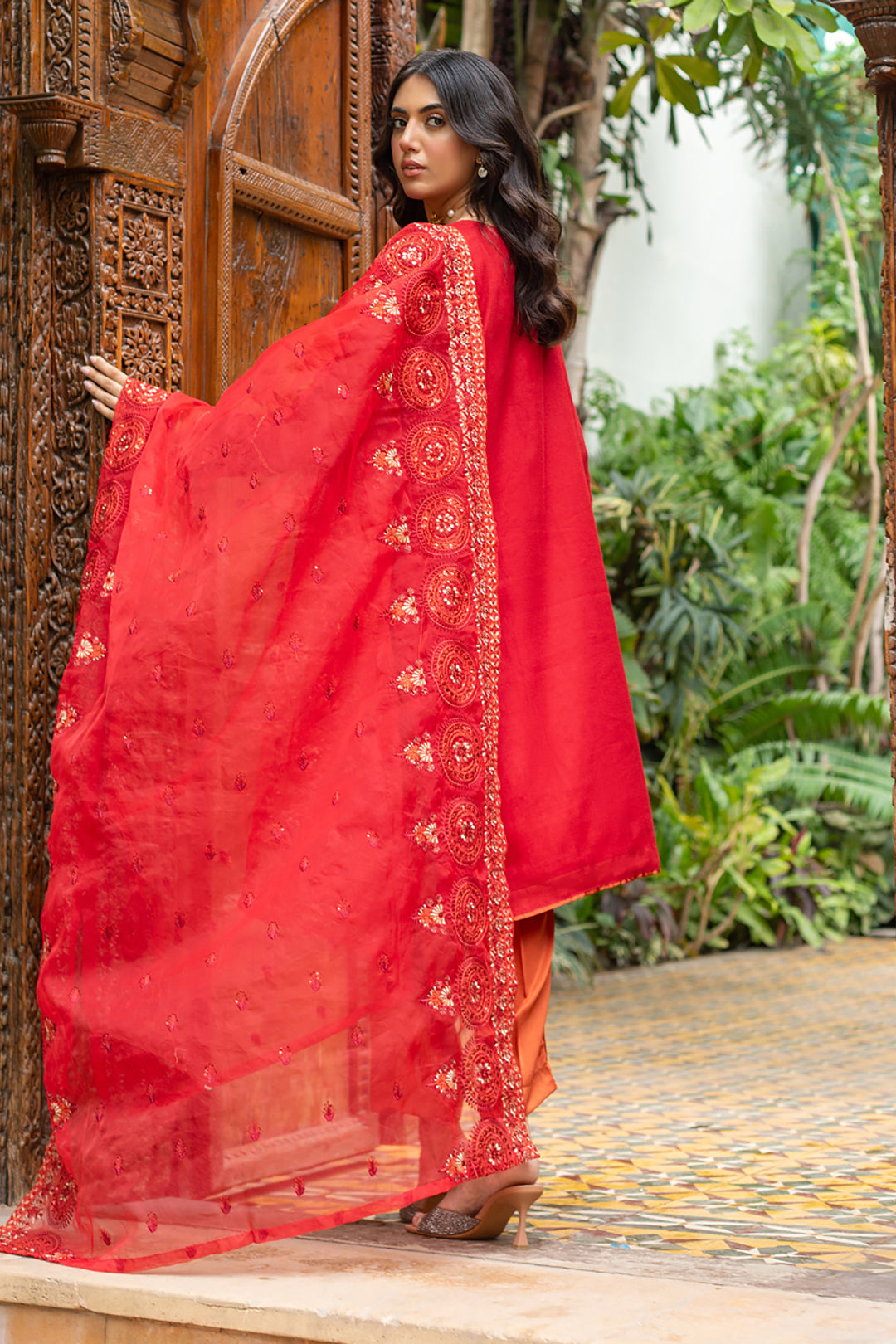 Zellbury | Summer Pret | Embroidered Kurta Dupatta Trouser - 3222