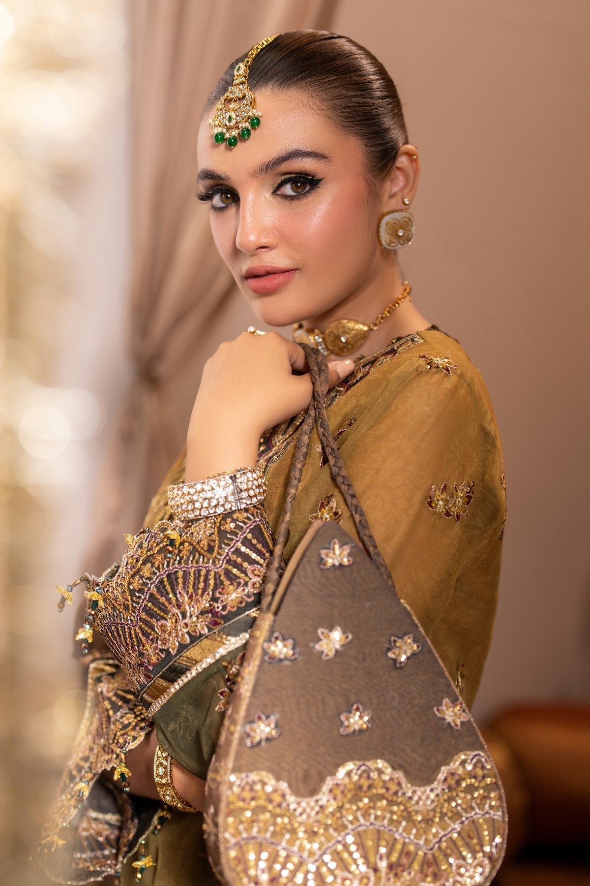 Alizeh | Jhalak Formals | AF-JHLK-06-ZABREEN M Chiffon Multi