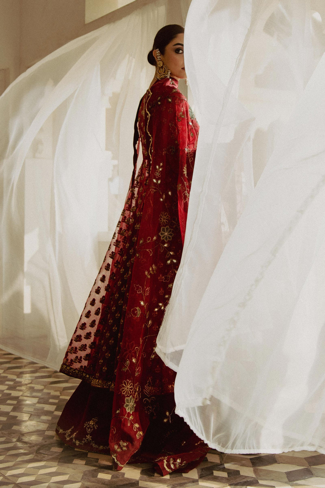 Zara Shahjahan | Bridal 2024 | GUL-MOHAR - Pakistani Designer Dress - by Zara Shahjahan | Type: Ladies Clothes - 100% Original at Saira Sultan