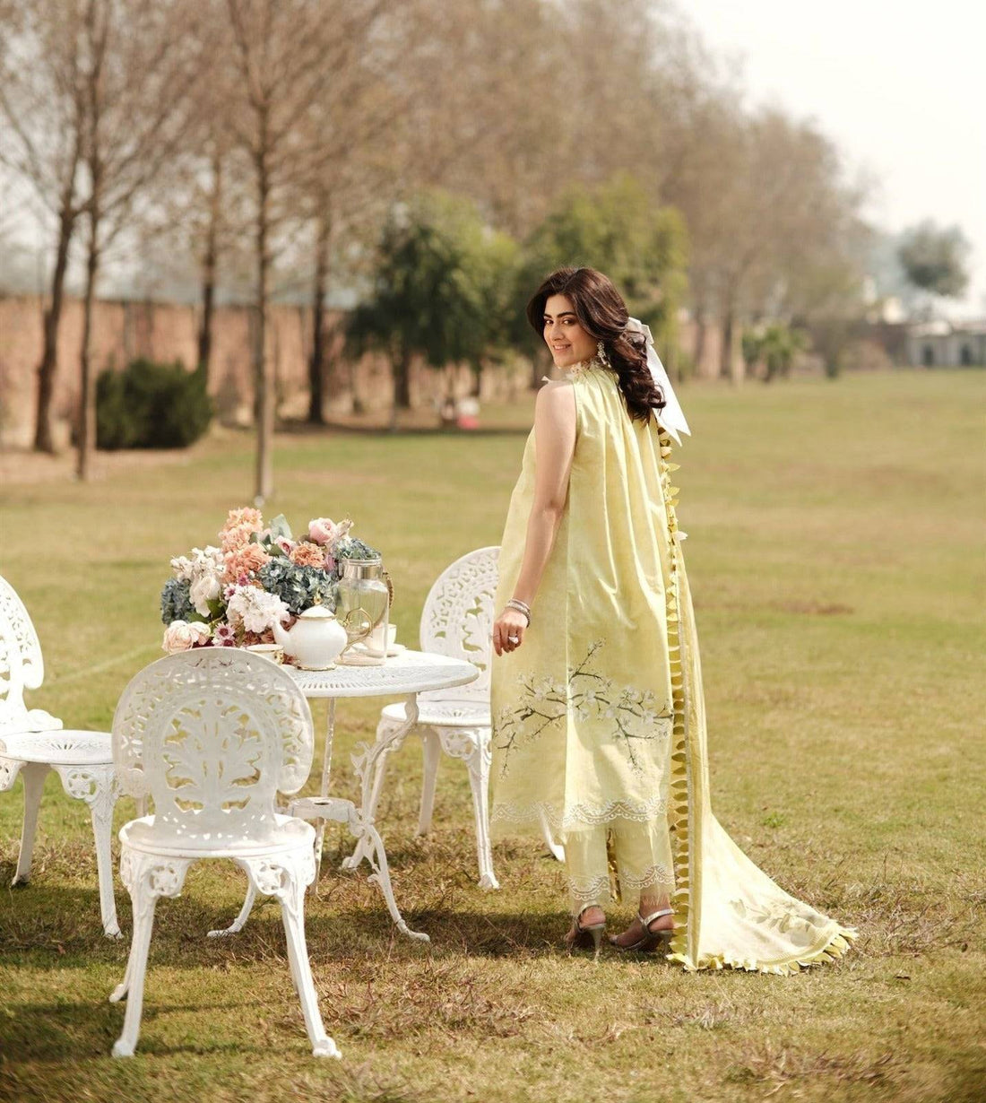 Zarqash | Luxe Lawn 24 | ZQ 13 - Pakistani Designer Dress - by Zarqash | Type: Luxury - 100% Original at Saira Sultan