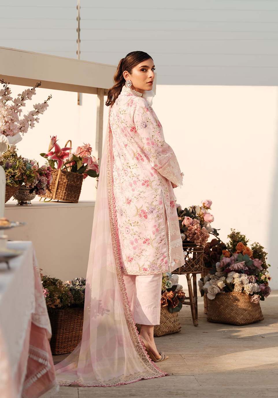 Zarqash | Luxe Lawn 24 | ZQ 12 - Pakistani Designer Dress - by Zarqash | Type: Luxury - 100% Original at Saira Sultan