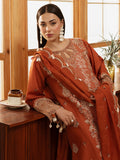 Mahnur | Florence Luxury Lawn 25 | ZIMAL XL Burnt Orange Lawn