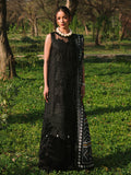 Mahnur | Dahlia Luxury Lawn 25 | Zoe XS Black Lawn