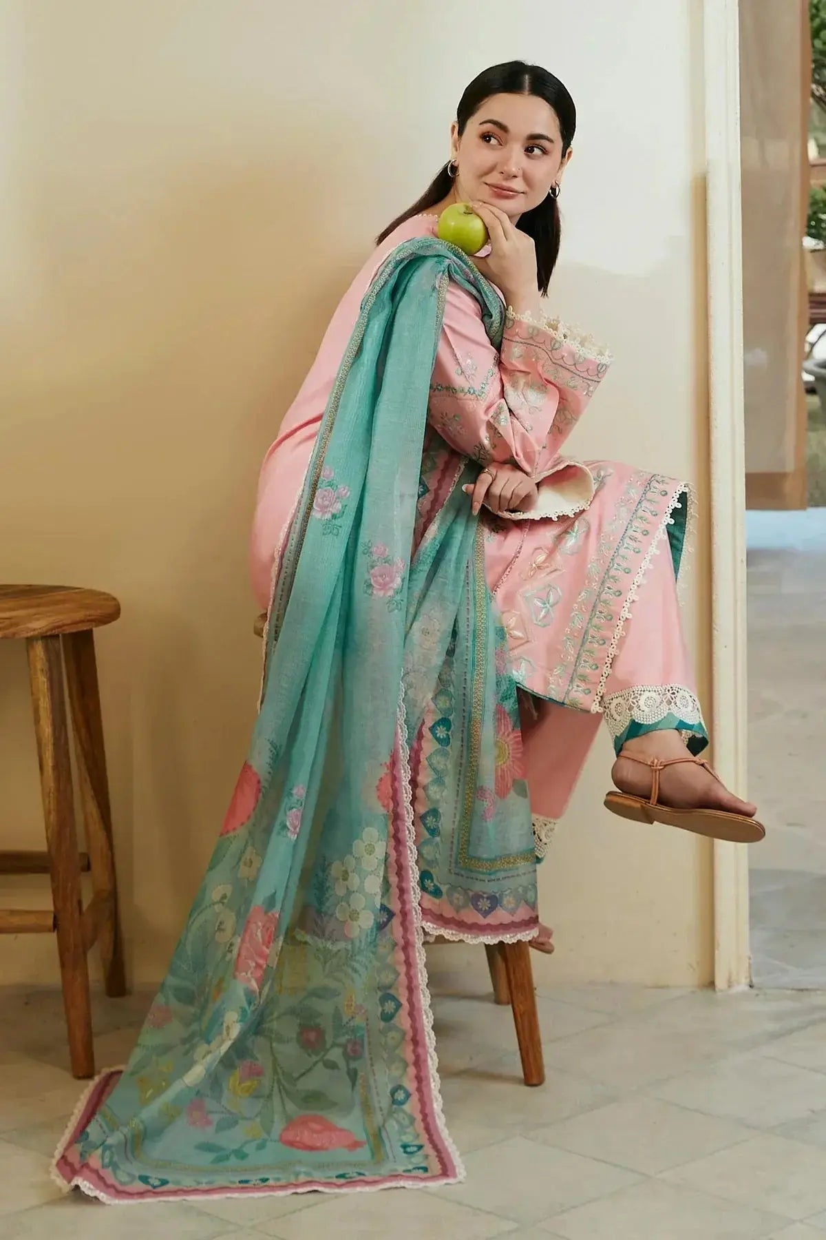Zara Shahjahan | Coco Lawn 24 | ZOYA-8A - Pakistani Designer Dress - by Zara Shahjahan | Type: Luxury - 100% Original at Saira Sultan