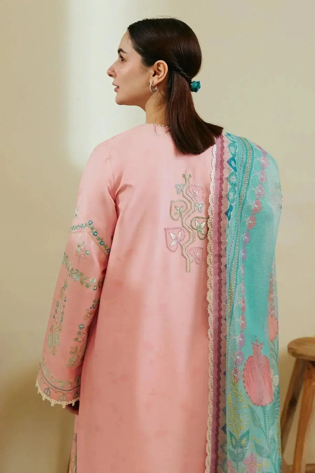 Zara Shahjahan | Coco Lawn 24 | ZOYA-8A - Pakistani Designer Dress - by Zara Shahjahan | Type: Luxury - 100% Original at Saira Sultan