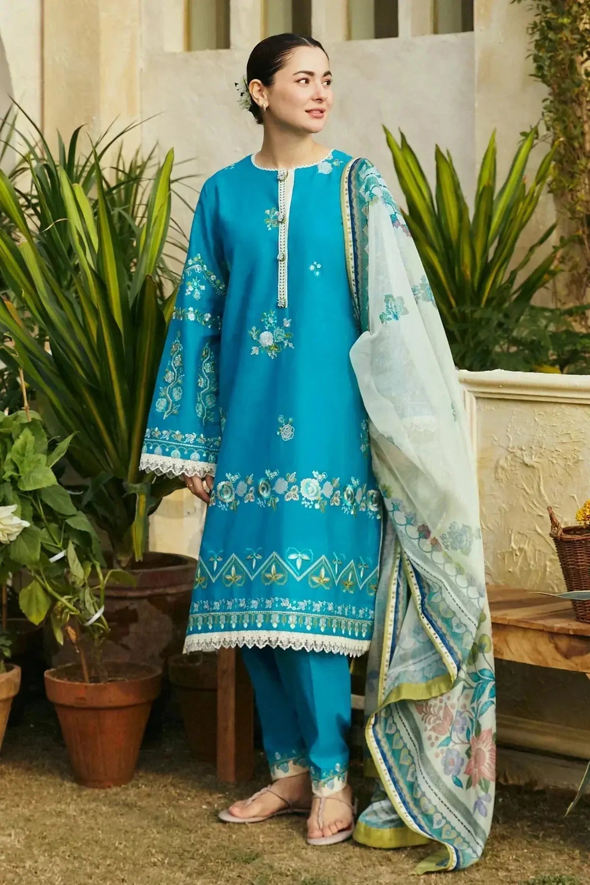 Zara Shahjahan | Coco Lawn 24 | ZOYA-8B - Pakistani Designer Dress - by Zara Shahjahan | Type: Luxury - 100% Original at Saira Sultan