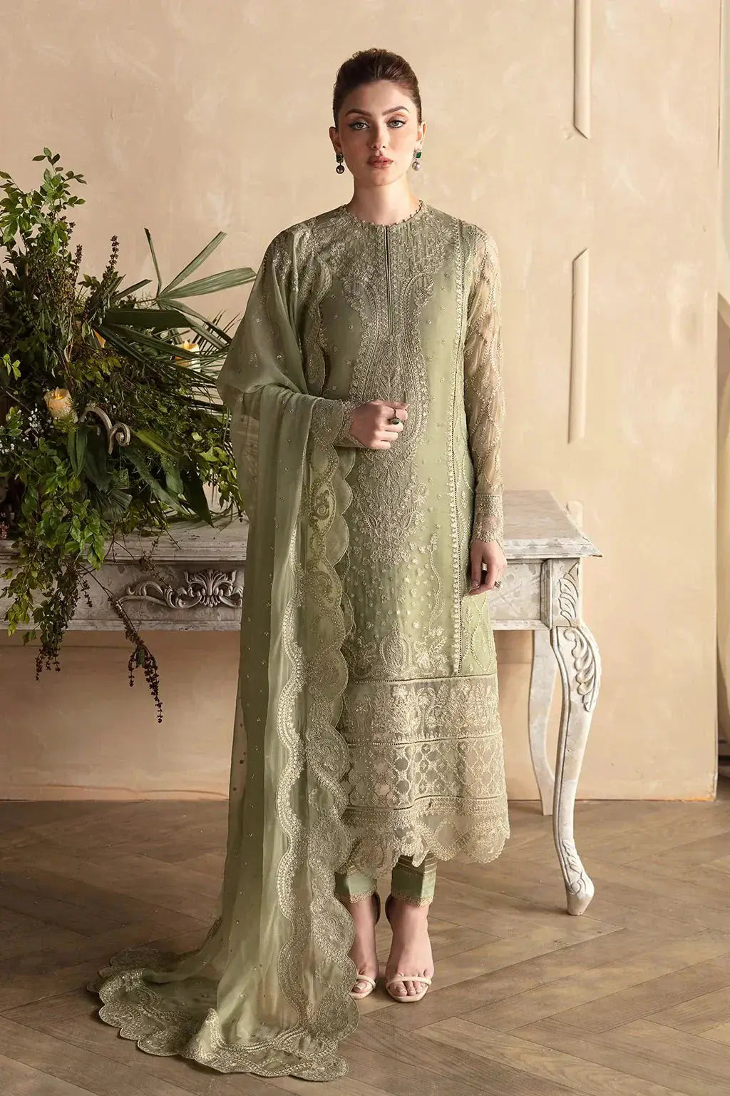 Afrozeh | La Fuchsia 24 | Cassia - Pakistani Designer Dress - by Afrozeh | Type: Formal - 100% Original at Saira Sultan