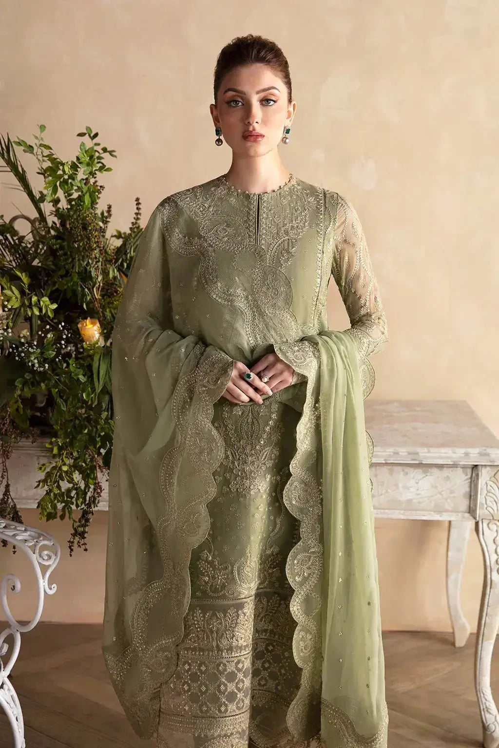 Afrozeh | La Fuchsia 24 | Cassia - Pakistani Designer Dress - by Afrozeh | Type: Formal - 100% Original at Saira Sultan