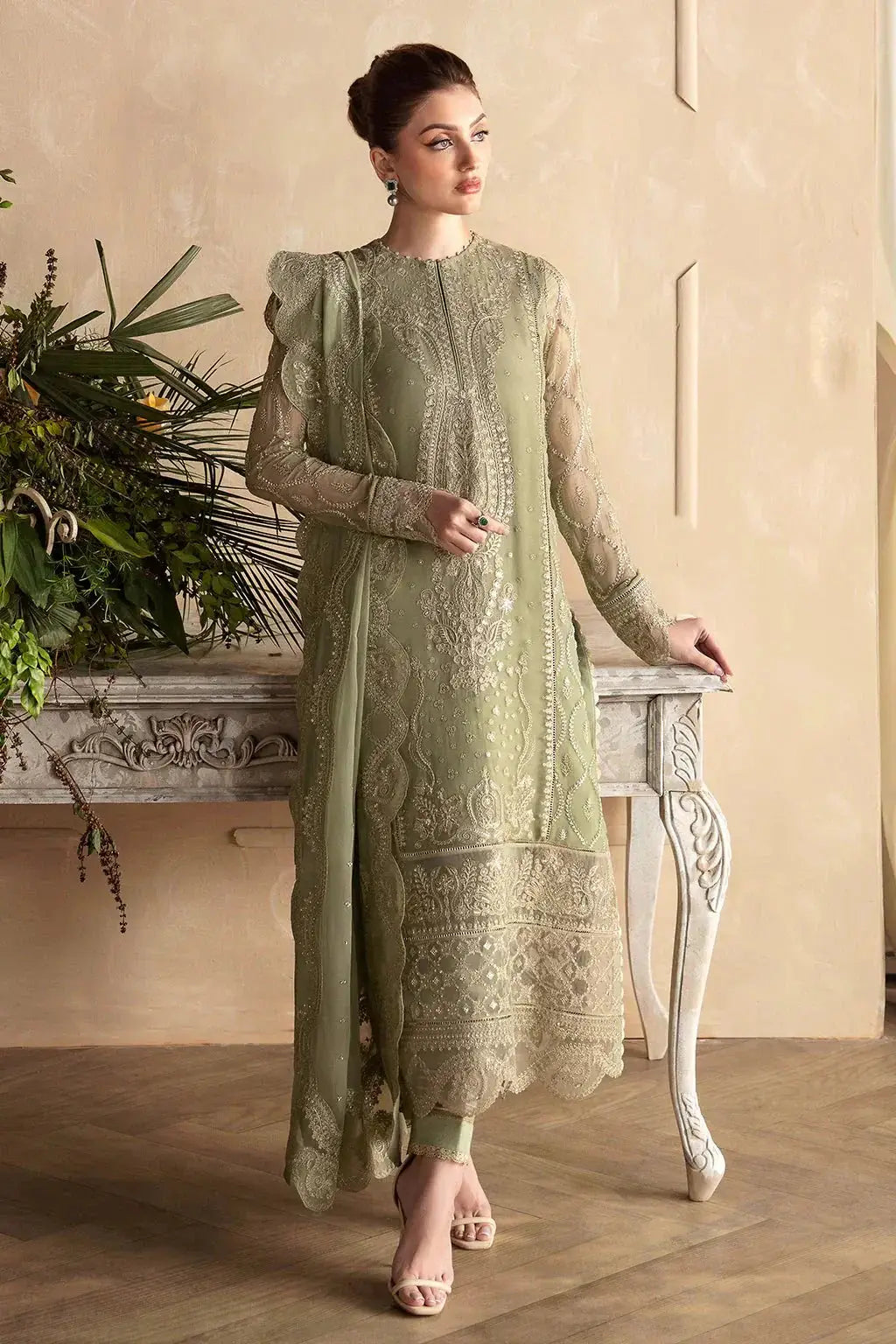 Afrozeh | La Fuchsia 24 | Cassia - Pakistani Designer Dress - by Afrozeh | Type: Formal - 100% Original at Saira Sultan