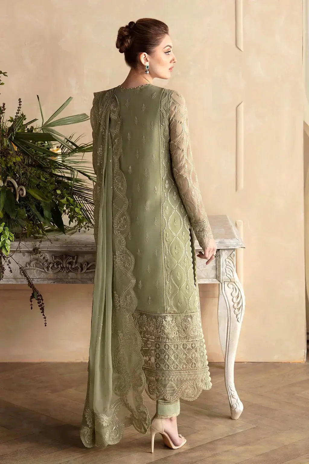 Afrozeh | La Fuchsia 24 | Cassia - Pakistani Designer Dress - by Afrozeh | Type: Formal - 100% Original at Saira Sultan