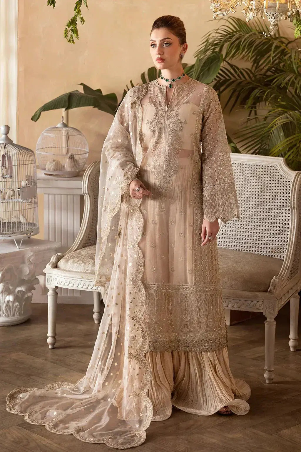 Afrozeh | La Fuchsia 24 | Daisy - Pakistani Designer Dress - by Afrozeh | Type: Formal - 100% Original at Saira Sultan
