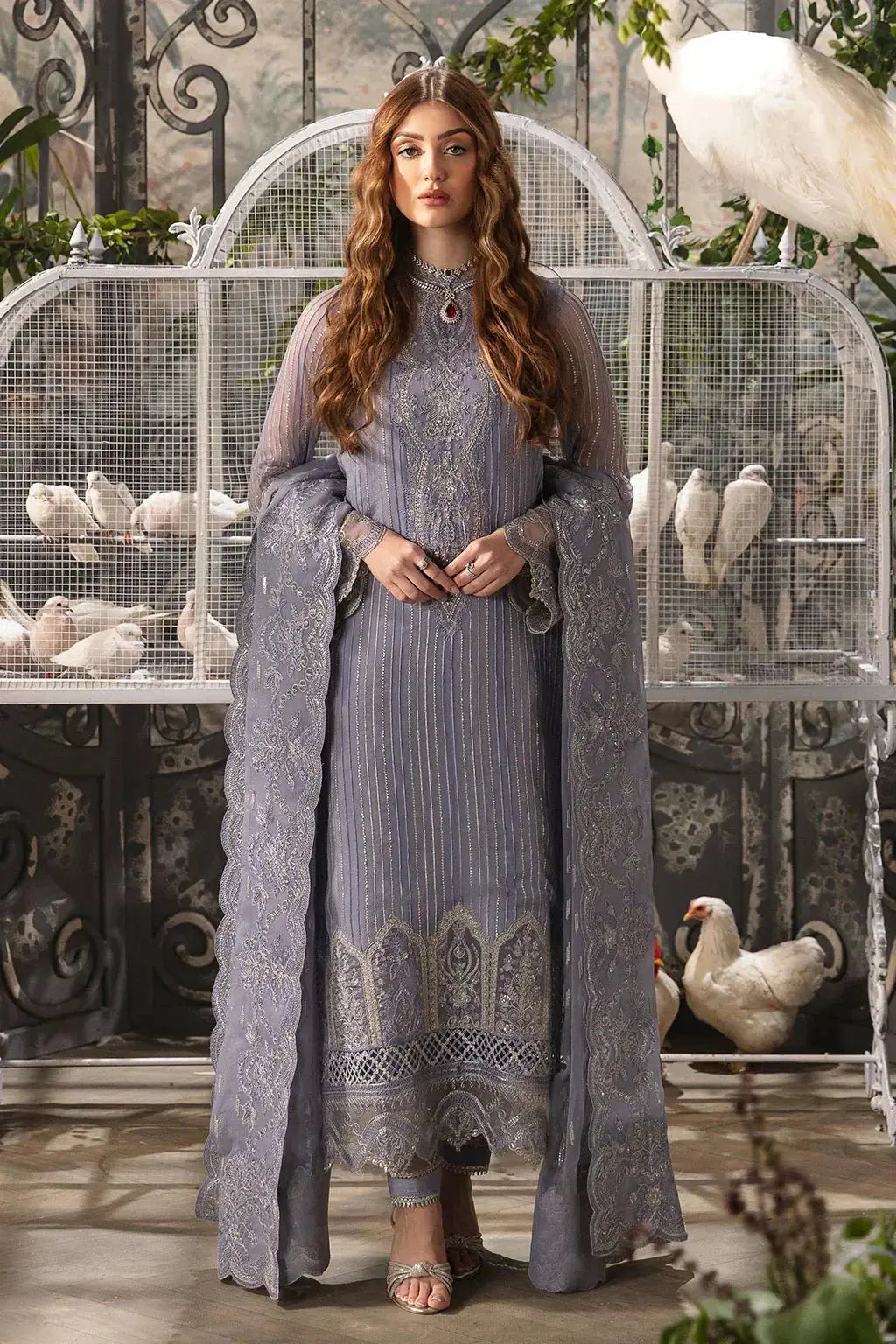 Afrozeh | La Fuchsia 24 | Elyssa - Pakistani Designer Dress - by Afrozeh | Type: Formal - 100% Original at Saira Sultan