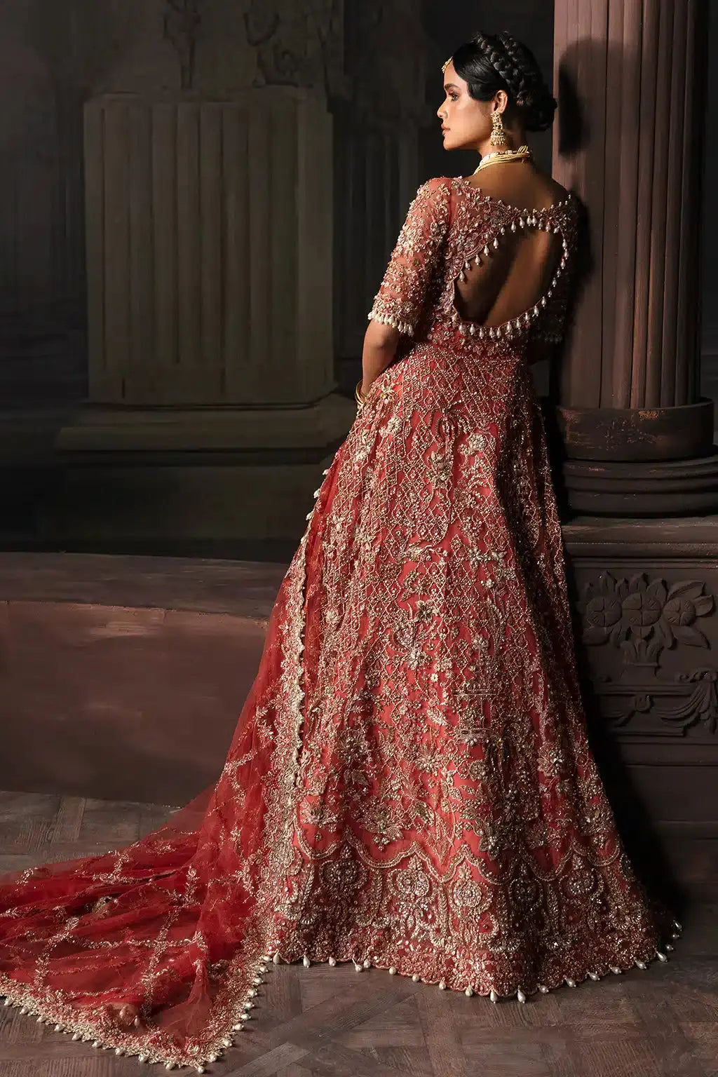 Afrozeh | The Brides Edit 23 | Lavinia - Pakistani Designer Dress - by Afrozeh | Type: Bridal - 100% Original at Saira Sultan