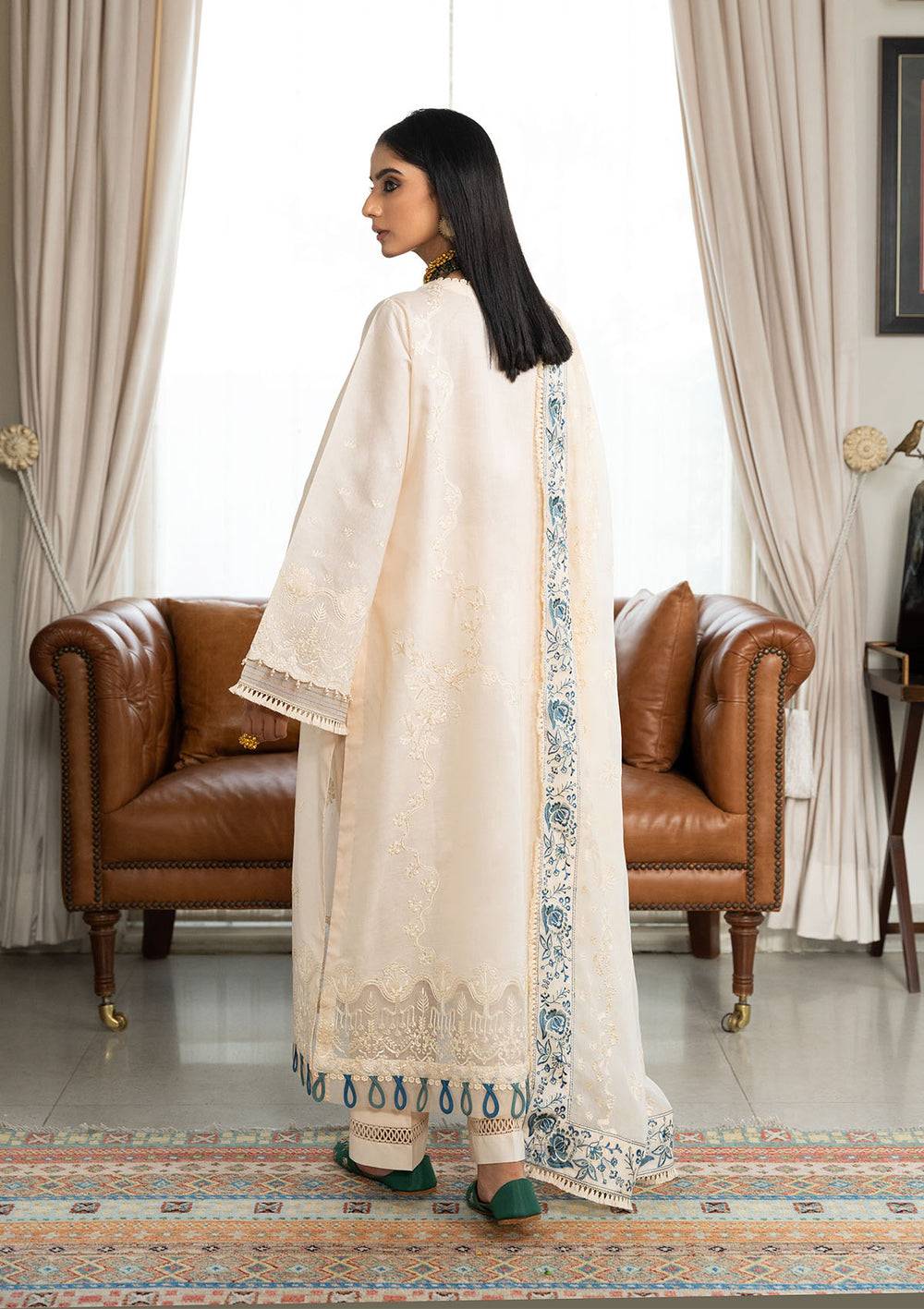 Aik Atelier | Samah Lawn 24 | LOOK 02 - Pakistani Designer Dress - by Aik Atelier | Type: Luxury - 100% Original at Saira Sultan