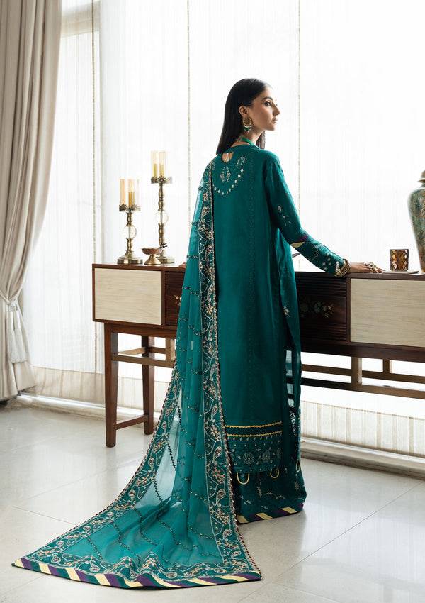 Aik Atelier | Samah Lawn 24 | LOOK 04 - Pakistani Designer Dress - by Aik Atelier | Type: Luxury - 100% Original at Saira Sultan