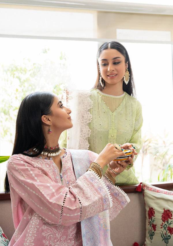 Aik Atelier | Samah Lawn 24 | LOOK 06 - Pakistani Designer Dress - by Aik Atelier | Type: Luxury - 100% Original at Saira Sultan