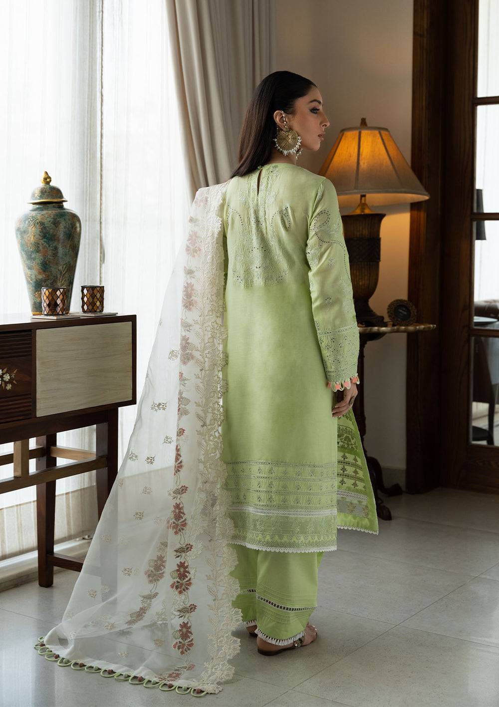 Aik Atelier | Samah Lawn 24 | LOOK 07 - Pakistani Designer Dress - by Aik Atelier | Type: Luxury - 100% Original at Saira Sultan
