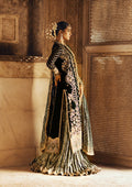 Aik Atelier | Dastoor Velvet 24 | DASTOOR - LOOK 02 XL Bottle Green Velvet