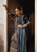 Aik Atelier | Dastoor Velvet 24 | DASTOOR - LOOK 07 XL Black Velvet