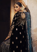 Aik Atelier | Dastoor Velvet 24 | DASTOOR - LOOK 07 M Black Velvet