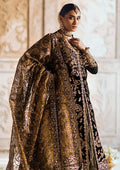 Aik Atelier | Dastoor Velvet 24 | DASTOOR - LOOK 08 L Black Velvet