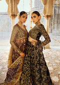 Aik Atelier | Dastoor Velvet 24 | DASTOOR - LOOK 10 S Purple Velvet