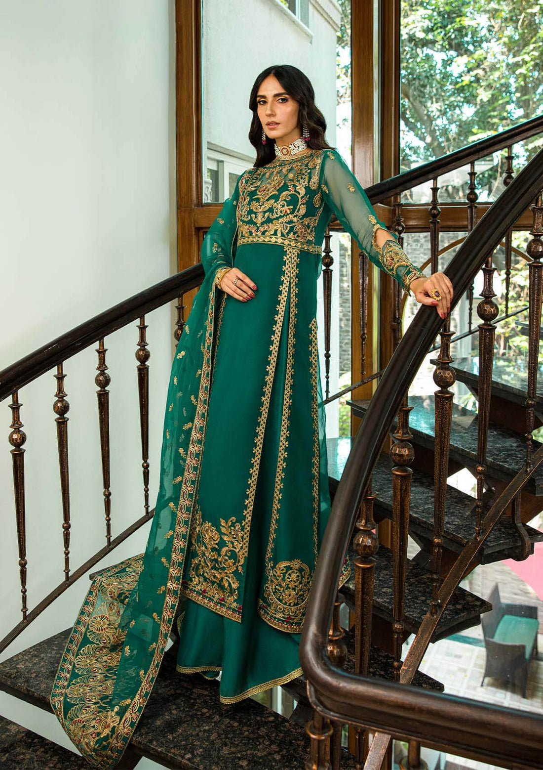 Aik Atelier | Formals Collection | GLOSSIER - LOOK 01 - Pakistani Designer Dress - by Aik Atelier | Type: Formal - 100% Original at Saira Sultan